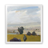 Shop View of the Valley (Square) Art Print-Abstract, Green, Square, View All, WA-framed painted poster wall decor artwork