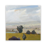 Shop View of the Valley (Square) Art Print-Abstract, Green, Square, View All, WA-framed painted poster wall decor artwork