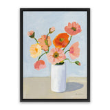 Shop Iceland Poppies Canvas Art Print-Florals, Pink, Portrait, Rectangle, View All, WA-framed wall decor artwork