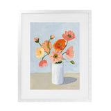 Shop Iceland Poppies Art Print-Florals, Pink, Portrait, Rectangle, View All, WA-framed painted poster wall decor artwork