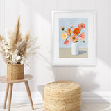 Shop Iceland Poppies Art Print-Florals, Pink, Portrait, Rectangle, View All, WA-framed painted poster wall decor artwork