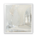 Shop Delicate Gray (Square) Art Print-Abstract, Neutrals, Square, View All, WA-framed painted poster wall decor artwork