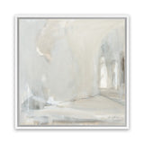 Shop Delicate Gray (Square) Canvas Art Print-Abstract, Neutrals, Square, View All, WA-framed wall decor artwork