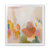 Shop Sonoran Summer (Square) Art Print-Abstract, Square, View All, WA, Yellow-framed painted poster wall decor artwork