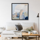 Shop Transitions (Square) Canvas Art Print-Abstract, Blue, Square, View All, WA-framed wall decor artwork