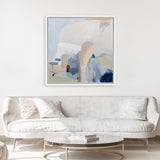 Shop Transitions (Square) Canvas Art Print-Abstract, Blue, Square, View All, WA-framed wall decor artwork