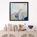Shop Transitions (Square) Art Print-Abstract, Blue, Square, View All, WA-framed painted poster wall decor artwork