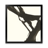 Shop Black Gesture I (Square) Art Print-Abstract, Black, Square, View All, WA, White-framed painted poster wall decor artwork