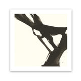 Shop Black Gesture I (Square) Art Print-Abstract, Black, Square, View All, WA, White-framed painted poster wall decor artwork