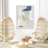 Shop Neutral Abstract I Canvas Art Print-Abstract, Neutrals, Portrait, Rectangle, View All, WA-framed wall decor artwork