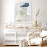 Shop Neutral Abstract I Art Print-Abstract, Neutrals, Portrait, Rectangle, View All, WA-framed painted poster wall decor artwork