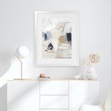 Shop Neutral Abstract II Art Print-Abstract, Neutrals, Portrait, Rectangle, View All, WA-framed painted poster wall decor artwork