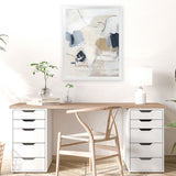 Shop Neutral Abstract II Art Print-Abstract, Neutrals, Portrait, Rectangle, View All, WA-framed painted poster wall decor artwork