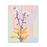 Shop Don't Forget Me Pastel Art Print-Florals, Pink, Portrait, Rectangle, View All, WA-framed painted poster wall decor artwork