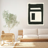 Shop Portal I Canvas Art Print-Abstract, Black, Portrait, Rectangle, View All, WA-framed wall decor artwork