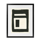 Shop Portal I Art Print-Abstract, Black, Portrait, Rectangle, View All, WA-framed painted poster wall decor artwork