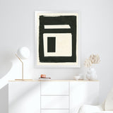 Shop Portal I Art Print-Abstract, Black, Portrait, Rectangle, View All, WA-framed painted poster wall decor artwork