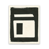 Shop Portal I Art Print-Abstract, Black, Portrait, Rectangle, View All, WA-framed painted poster wall decor artwork