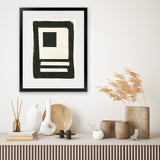 Shop Portal II Art Print-Abstract, Black, Portrait, Rectangle, View All, WA-framed painted poster wall decor artwork