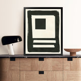 Shop Portal II Art Print-Abstract, Black, Portrait, Rectangle, View All, WA-framed painted poster wall decor artwork