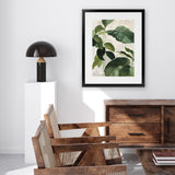Shop Tropical Study II Crop Art Print-Botanicals, Green, Portrait, Rectangle, View All, WA-framed painted poster wall decor artwork