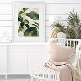 Shop Tropical Study II Crop Art Print-Botanicals, Green, Portrait, Rectangle, View All, WA-framed painted poster wall decor artwork