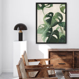 Shop Tropical Study IV Crop Canvas Art Print-Botanicals, Green, Portrait, Rectangle, View All, WA-framed wall decor artwork