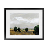 Shop Autumn Fields Art Print-Abstract, Green, Grey, Horizontal, Landscape, Rectangle, View All, WA-framed painted poster wall decor artwork