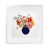 Shop Simplicity Bouquet II Leaves (Square) Art Print-Florals, Orange, Square, View All, WA-framed painted poster wall decor artwork