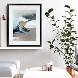 Shop Surfacing Crop Art Print-Abstract, Blue, Grey, Portrait, Rectangle, View All, WA-framed painted poster wall decor artwork