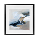Shop Surfacing (Square) Art Print-Abstract, Blue, Grey, Square, View All, WA-framed painted poster wall decor artwork