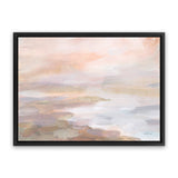 Shop Sunrise Coast Canvas Art Print-Abstract, Horizontal, Neutrals, Rectangle, View All, WA-framed wall decor artwork