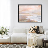 Shop Sunrise Coast Canvas Art Print-Abstract, Horizontal, Neutrals, Rectangle, View All, WA-framed wall decor artwork