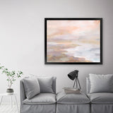 Shop Sunrise Coast Art Print-Abstract, Horizontal, Neutrals, Rectangle, View All, WA-framed painted poster wall decor artwork