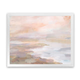Shop Sunrise Coast Art Print-Abstract, Horizontal, Neutrals, Rectangle, View All, WA-framed painted poster wall decor artwork