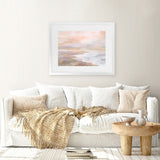 Shop Sunrise Coast Art Print-Abstract, Horizontal, Neutrals, Rectangle, View All, WA-framed painted poster wall decor artwork