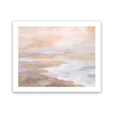 Shop Sunrise Coast Art Print-Abstract, Horizontal, Neutrals, Rectangle, View All, WA-framed painted poster wall decor artwork