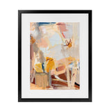 Shop Cowgirl Art Print-Abstract, Portrait, Rectangle, View All, WA, Yellow-framed painted poster wall decor artwork