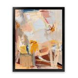 Shop Cowgirl Art Print-Abstract, Portrait, Rectangle, View All, WA, Yellow-framed painted poster wall decor artwork