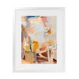 Shop Cowgirl Art Print-Abstract, Portrait, Rectangle, View All, WA, Yellow-framed painted poster wall decor artwork
