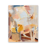 Shop Cowgirl Art Print-Abstract, Portrait, Rectangle, View All, WA, Yellow-framed painted poster wall decor artwork