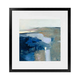 Shop Above the Waves (Square) Art Print-Abstract, Blue, Square, View All, WA-framed painted poster wall decor artwork