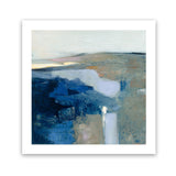 Shop Above the Waves (Square) Art Print-Abstract, Blue, Square, View All, WA-framed painted poster wall decor artwork
