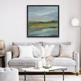 Shop Clouds and Shadows (Square) Canvas Art Print-Abstract, Blue, Square, View All, WA-framed wall decor artwork