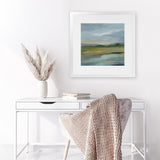 Shop Clouds and Shadows (Square) Art Print-Abstract, Blue, Square, View All, WA-framed painted poster wall decor artwork