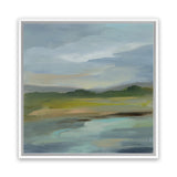 Shop Clouds and Shadows (Square) Canvas Art Print-Abstract, Blue, Square, View All, WA-framed wall decor artwork