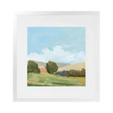 Shop Early Spring (Square) Art Print-Abstract, Blue, Green, Square, View All, WA-framed painted poster wall decor artwork