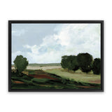 Shop Green Grove Canvas Art Print-Abstract, Green, Horizontal, Rectangle, View All, WA-framed wall decor artwork