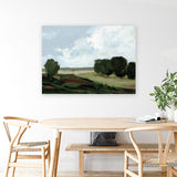 Shop Green Grove Canvas Art Print-Abstract, Green, Horizontal, Rectangle, View All, WA-framed wall decor artwork