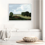 Shop Green Grove Canvas Art Print-Abstract, Green, Horizontal, Rectangle, View All, WA-framed wall decor artwork